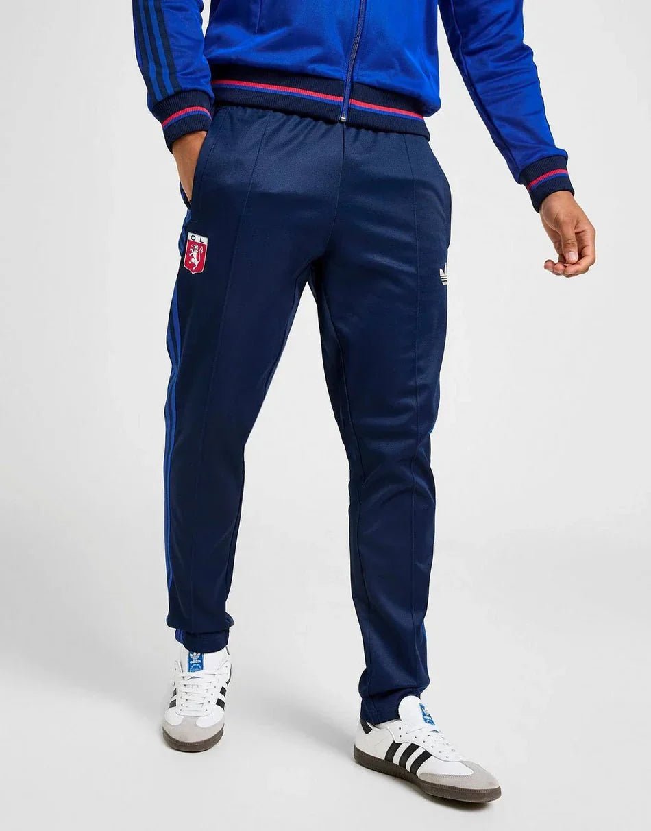 adidas Originals Olympique Lyon 75 Year Anniversary Track Pants - kleostreetwear