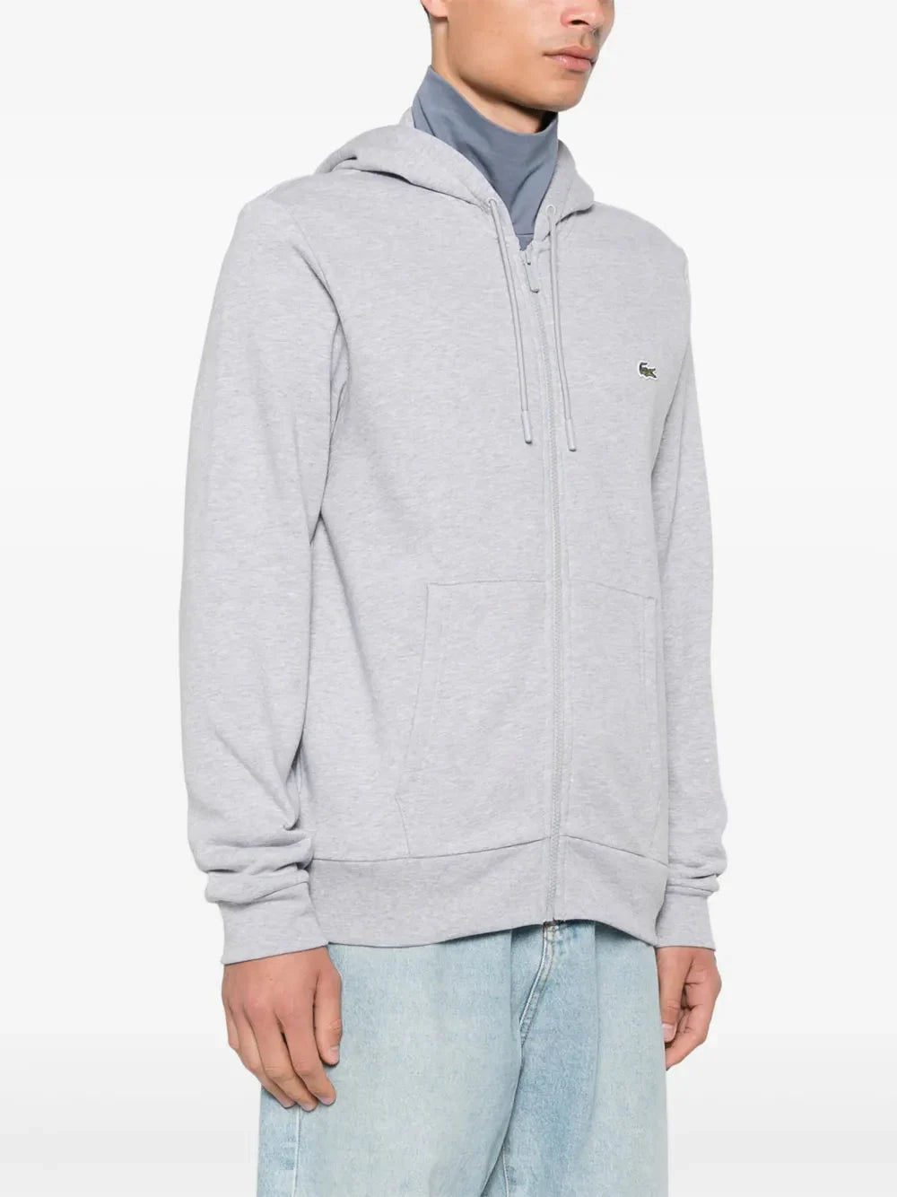 appliqué - logo zip - up hoodie - kleostreetwear