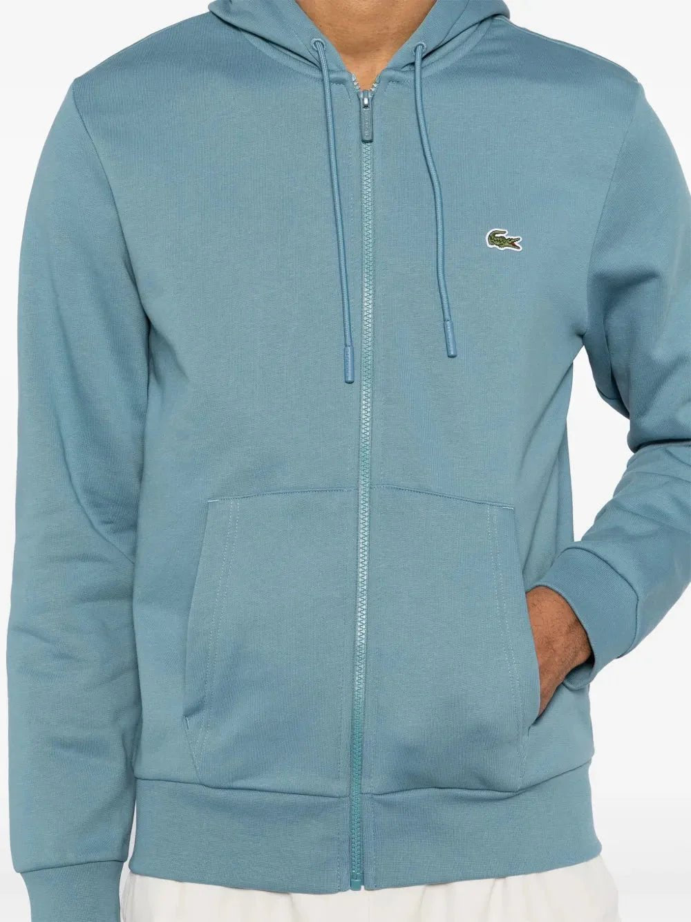 appliqué - logo zip - up hoodie - kleostreetwear