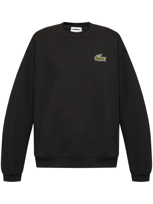 badge fleece sweatshirt - kleostreetwear