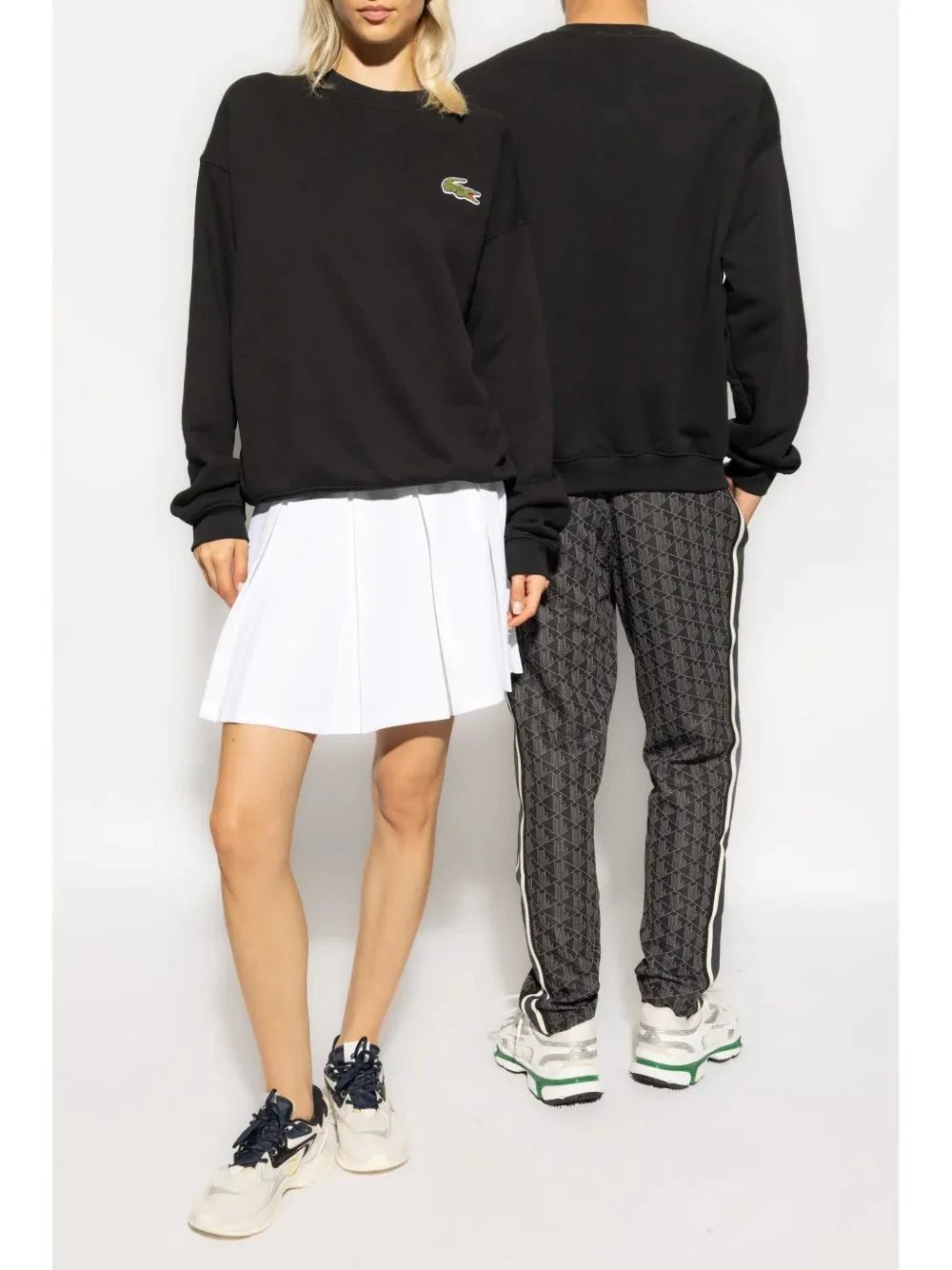 badge fleece sweatshirt - kleostreetwear