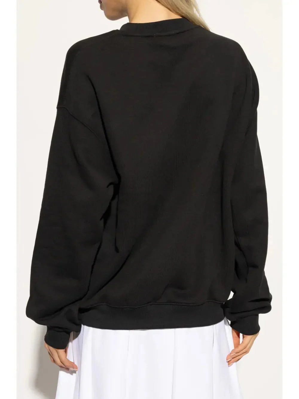 badge fleece sweatshirt - kleostreetwear