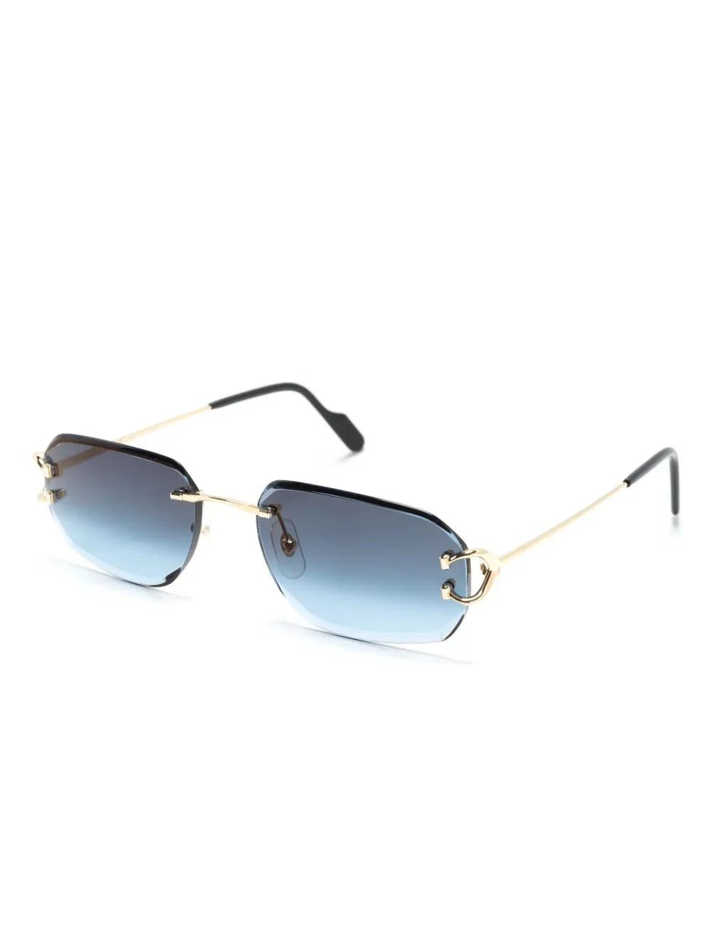 Cartier Eyewear lunettes de soleil 0468S à monture rectangulaire - kleostreetwear