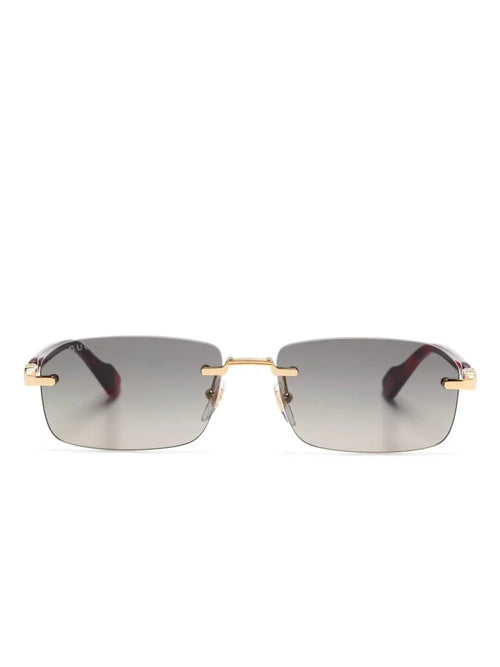 Gucci Eyewear lunettes de soleil à monture rectangulaire - kleostreetwear