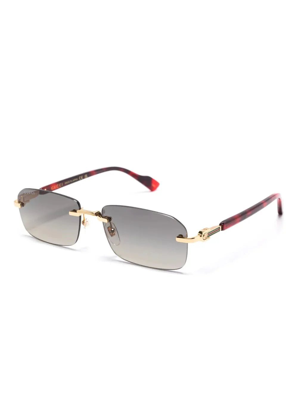 Gucci Eyewear lunettes de soleil à monture rectangulaire - kleostreetwear