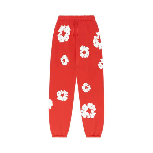 JOGGERS COTTON WREATH RED - kleostreetwear
