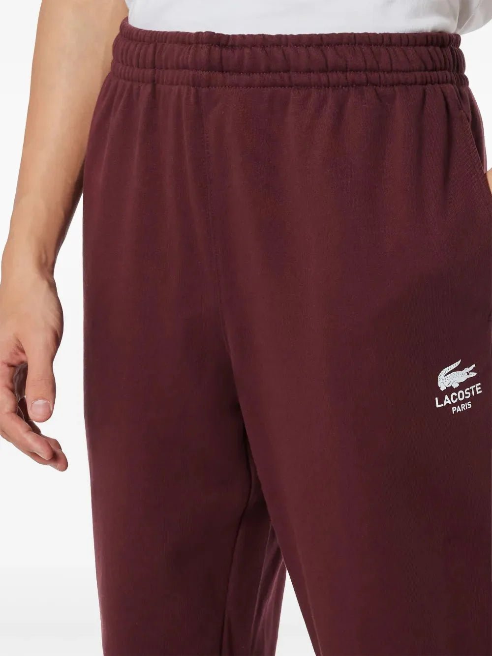 logo - embroidered track pants - kleostreetwear