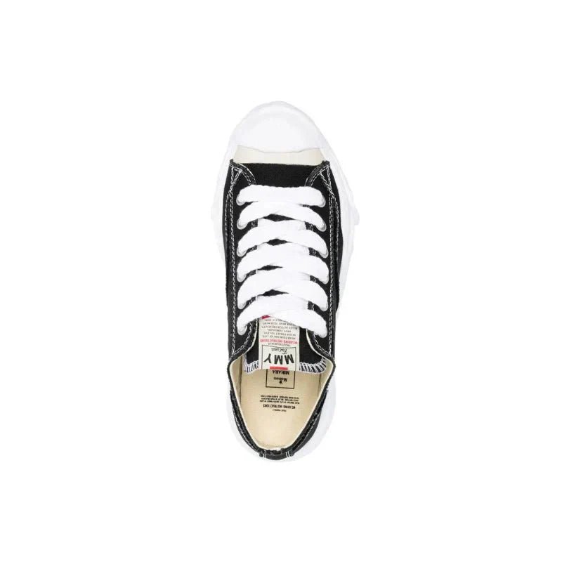 LOW - TOP HANK BLACK 1.0 - kleostreetwear