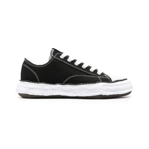 LOW - TOP PETERSON BLACK WHITE 1.0 - kleostreetwear