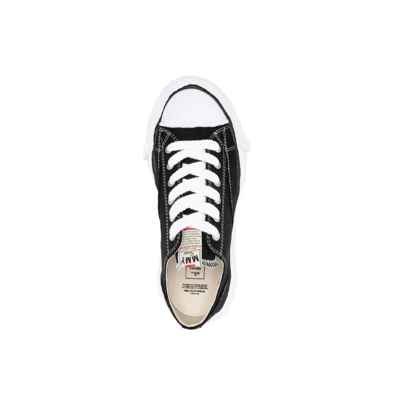 LOW - TOP PETERSON BLACK WHITE 1.0 - kleostreetwear
