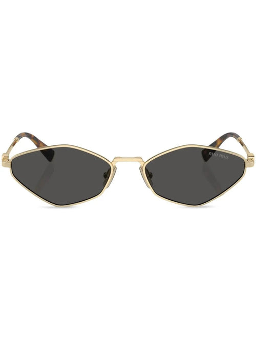 Miu Miu Eyewear lunettes de soleil à monture géométrique - kleostreetwear