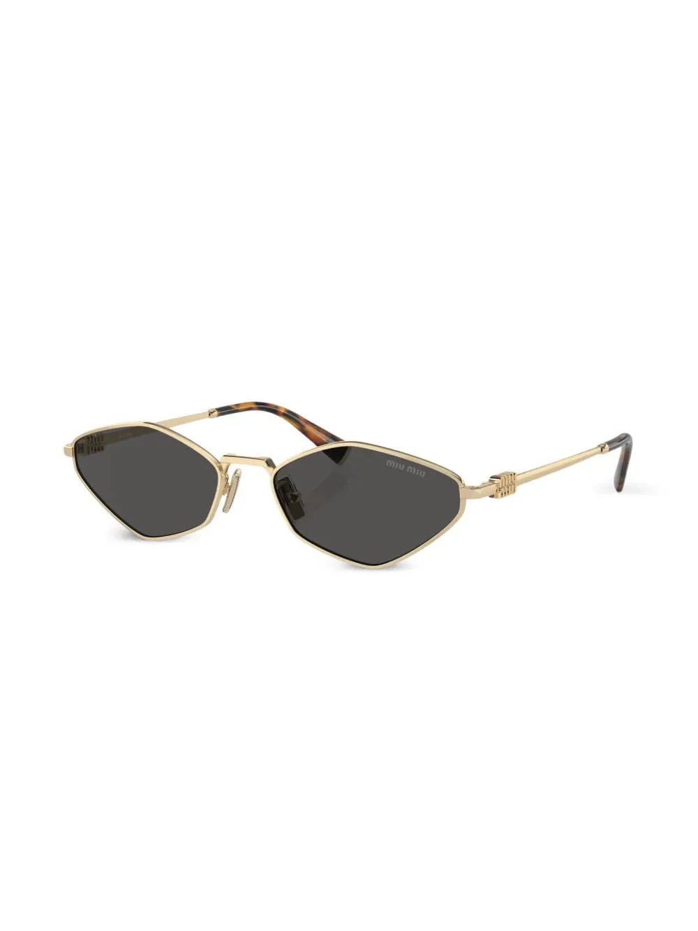 Miu Miu Eyewear lunettes de soleil à monture géométrique - kleostreetwear