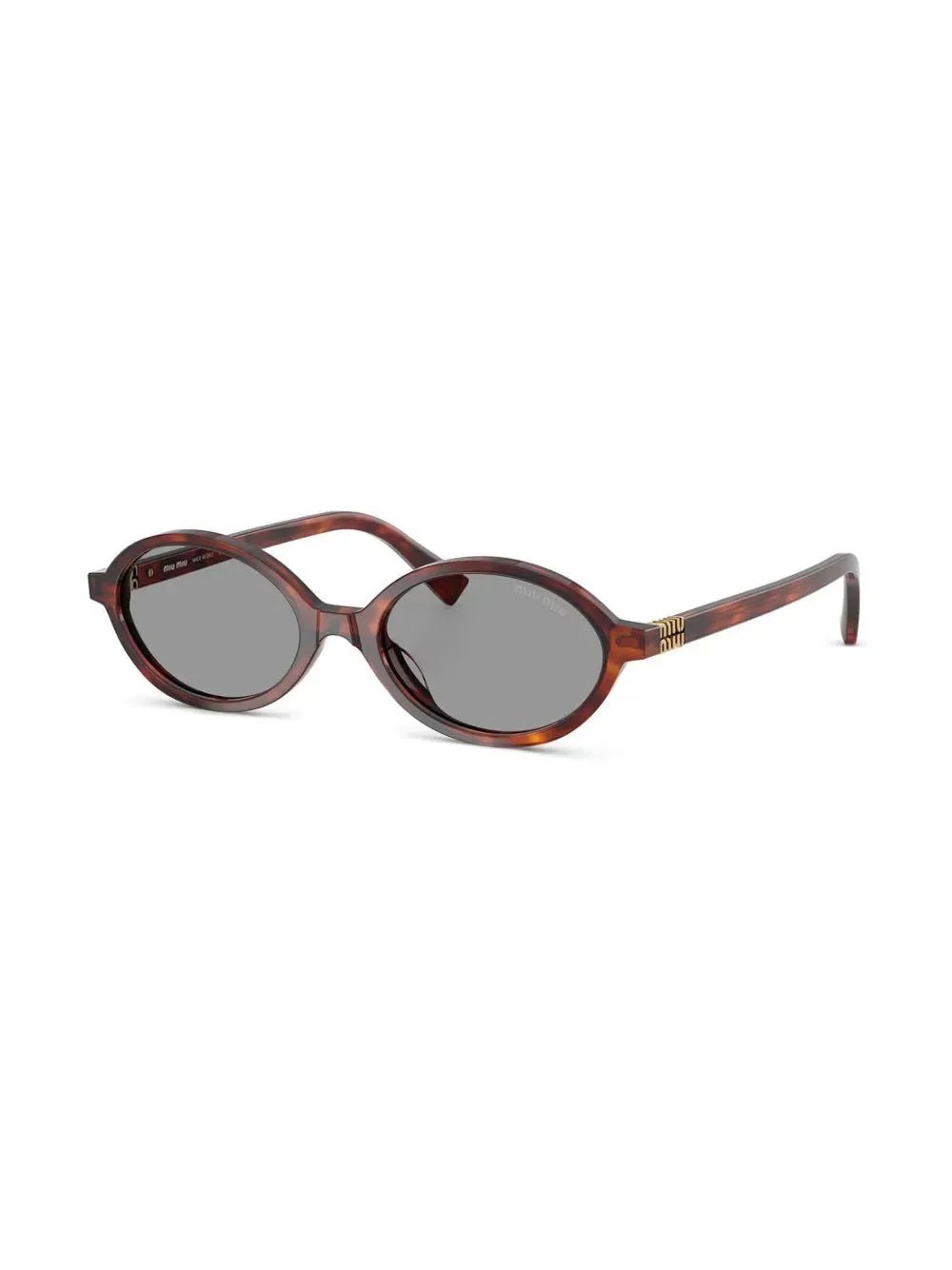 Miu Miu Eyewear lunettes de soleil à monture ovale - kleostreetwear