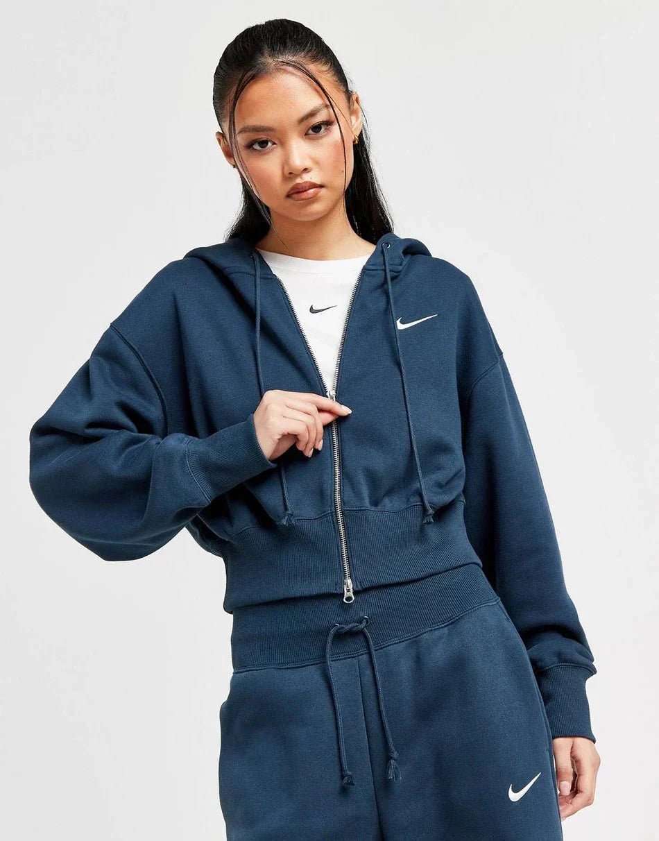 Nike Sweat à Capuche court Phoenix Zippé - kleostreetwear