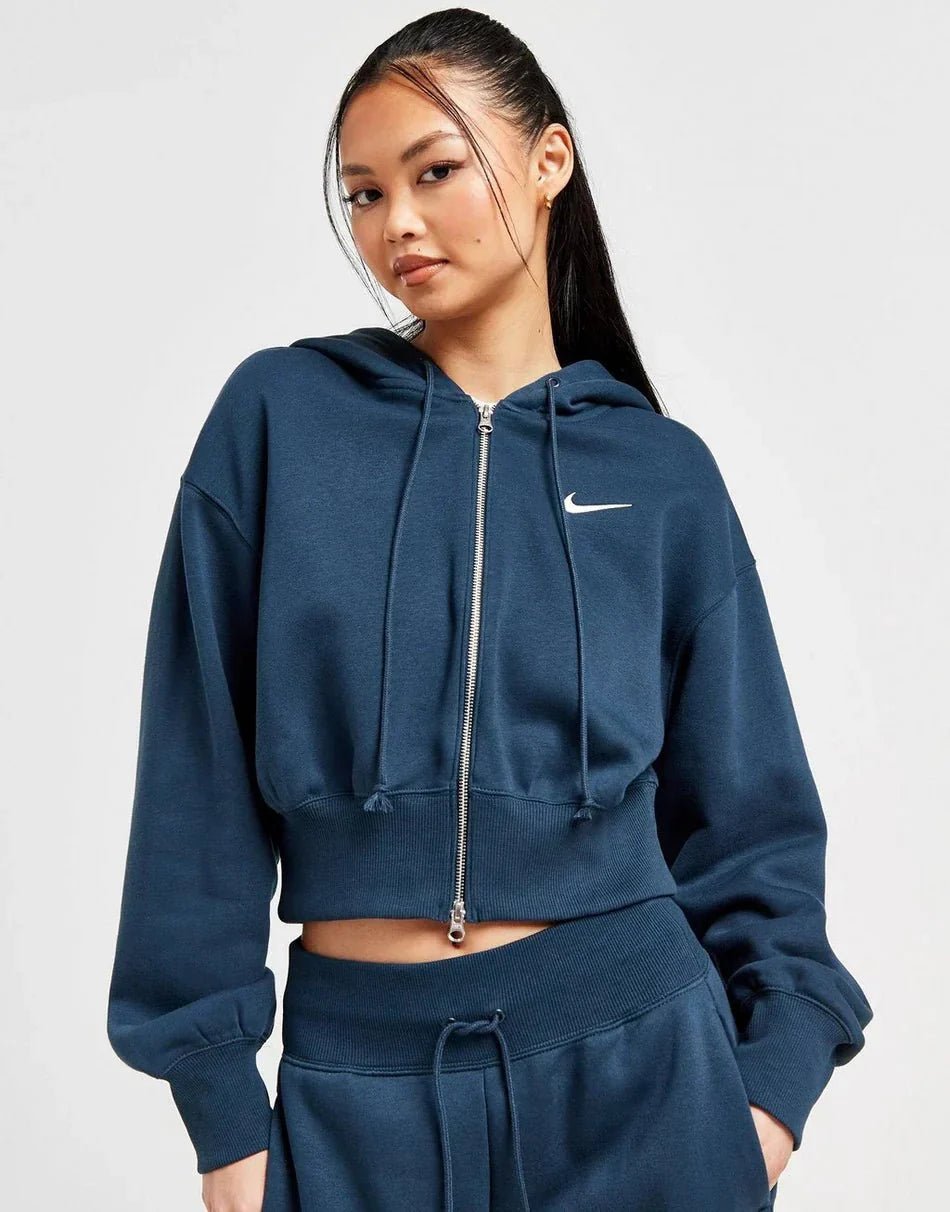 Nike Sweat à Capuche court Phoenix Zippé - kleostreetwear