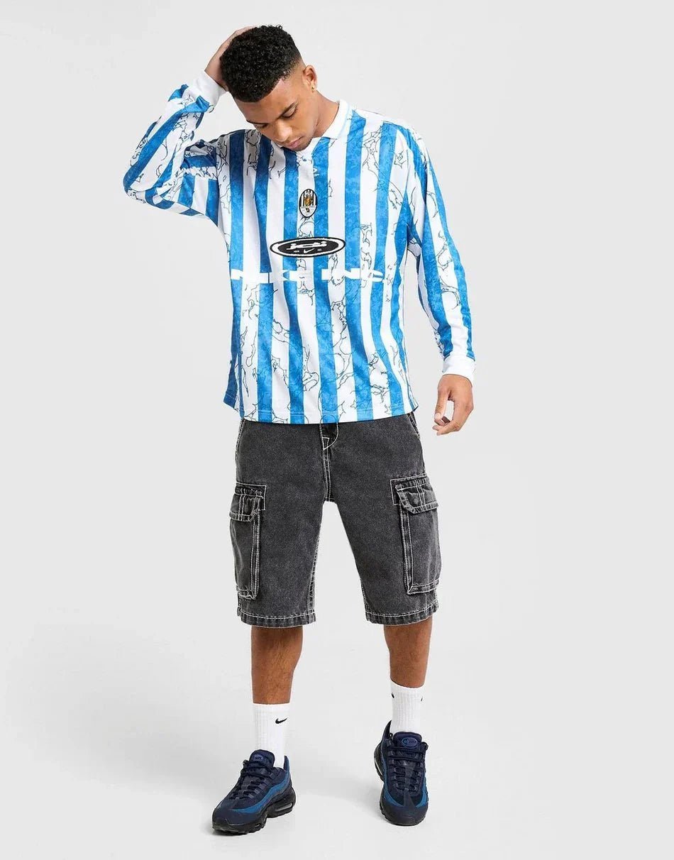 Nike T-shirt à manches longues de football rétro - kleostreetwear