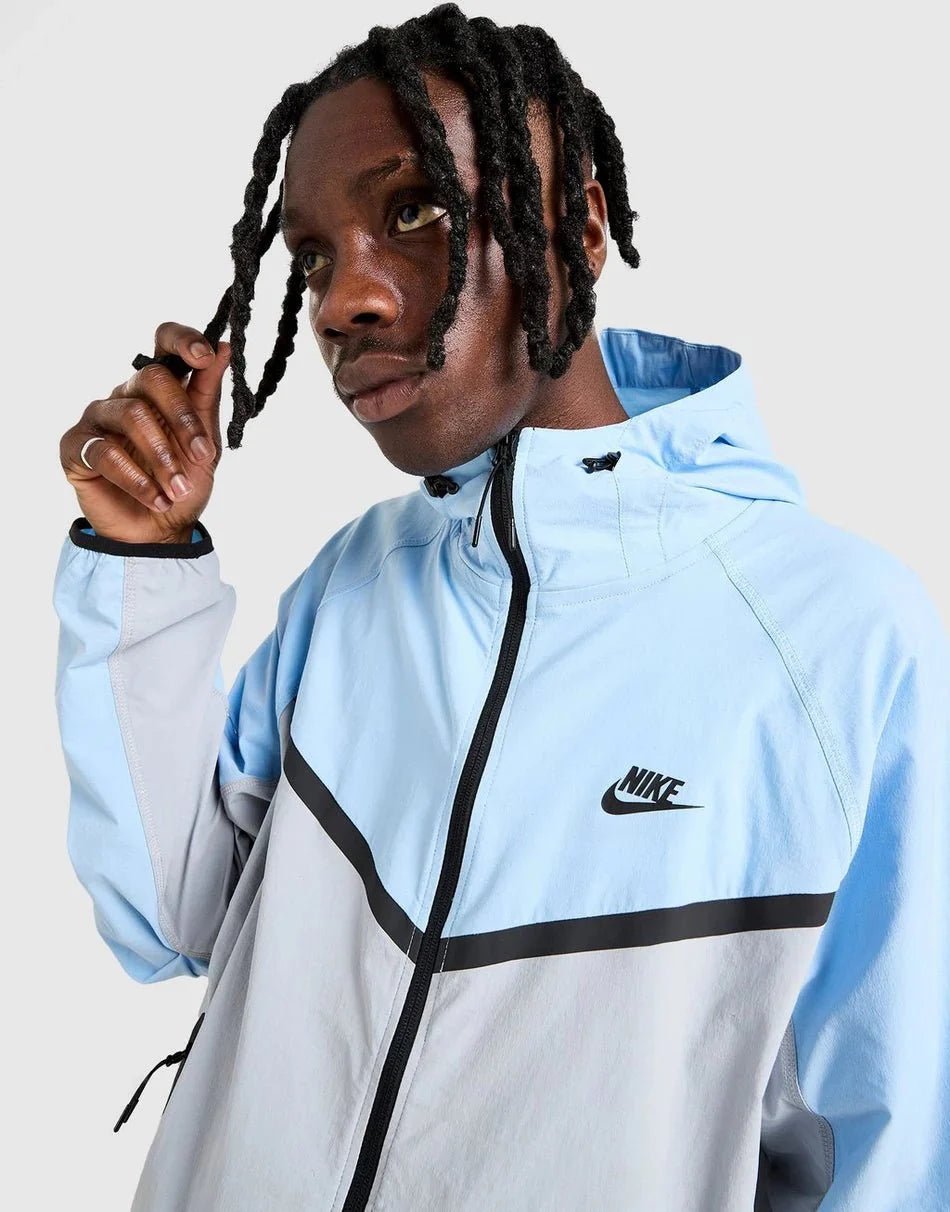 Nike Tech Woven Full Zip Hooded Jacket - kleostreetwear