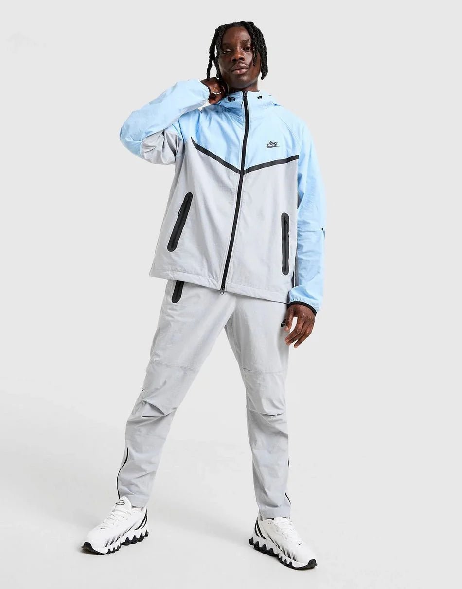 Nike Tech Woven Full Zip Hooded Jacket - kleostreetwear