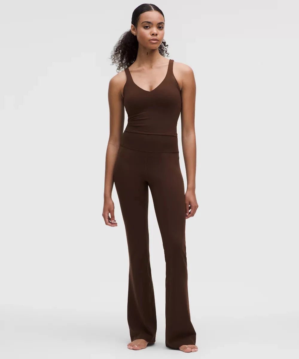 Pantalon Groove évasé taille haute en Nulu Standard - kleostreetwear