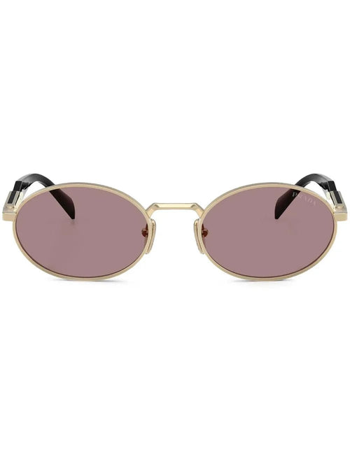 Prada Eyewear lunettes de soleil à monture ronde - kleostreetwear