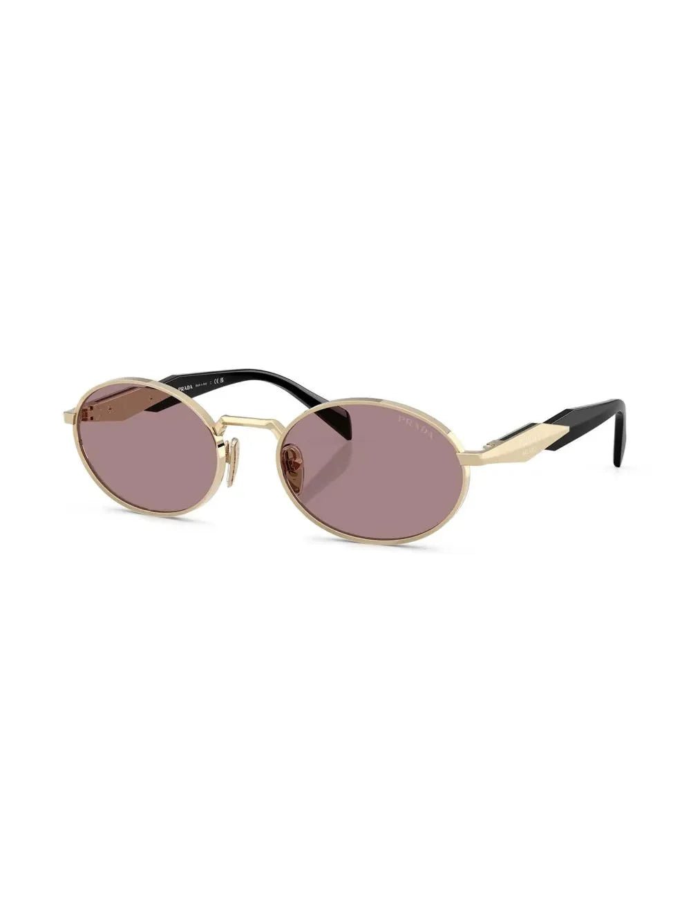 Prada Eyewear lunettes de soleil à monture ronde - kleostreetwear