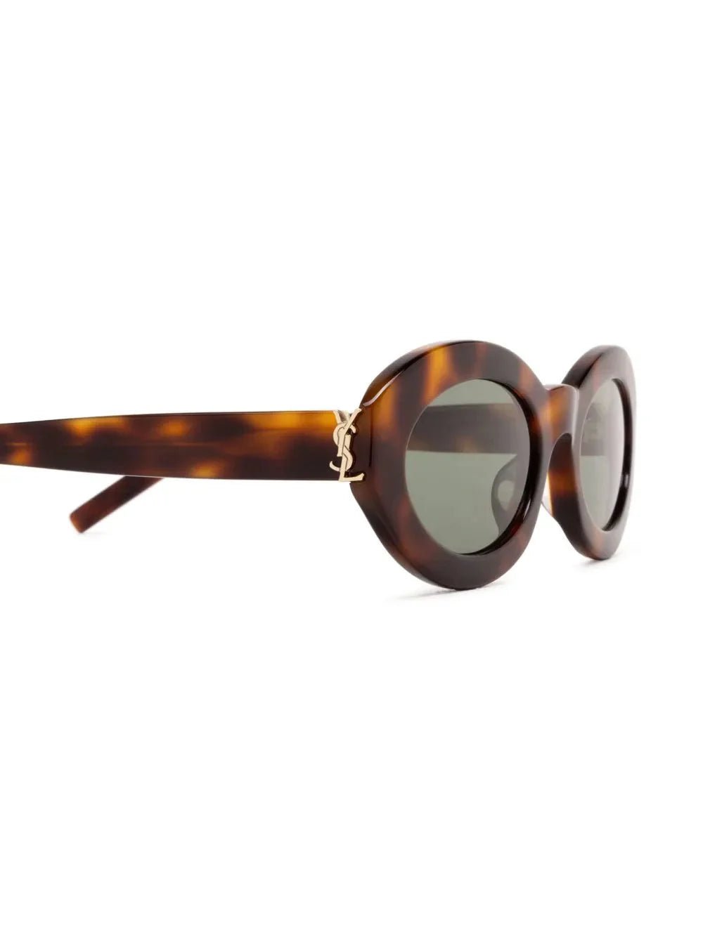 Saint Laurent Eyewear lunettes de soleil ovales Hinge - kleostreetwear