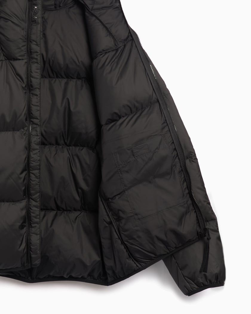 Short Water Repellent Hooded Puffed Jacket - kleostreetwear
