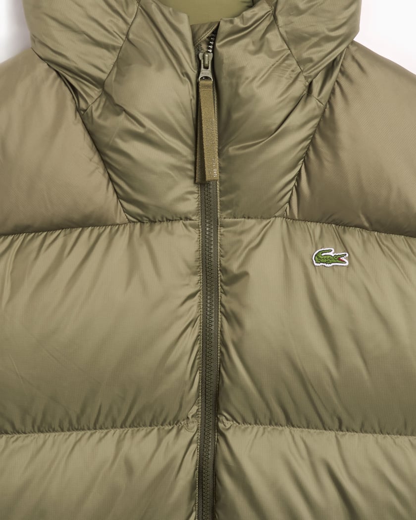 Short Water Repellent Hooded Puffed Jacket - kleostreetwear