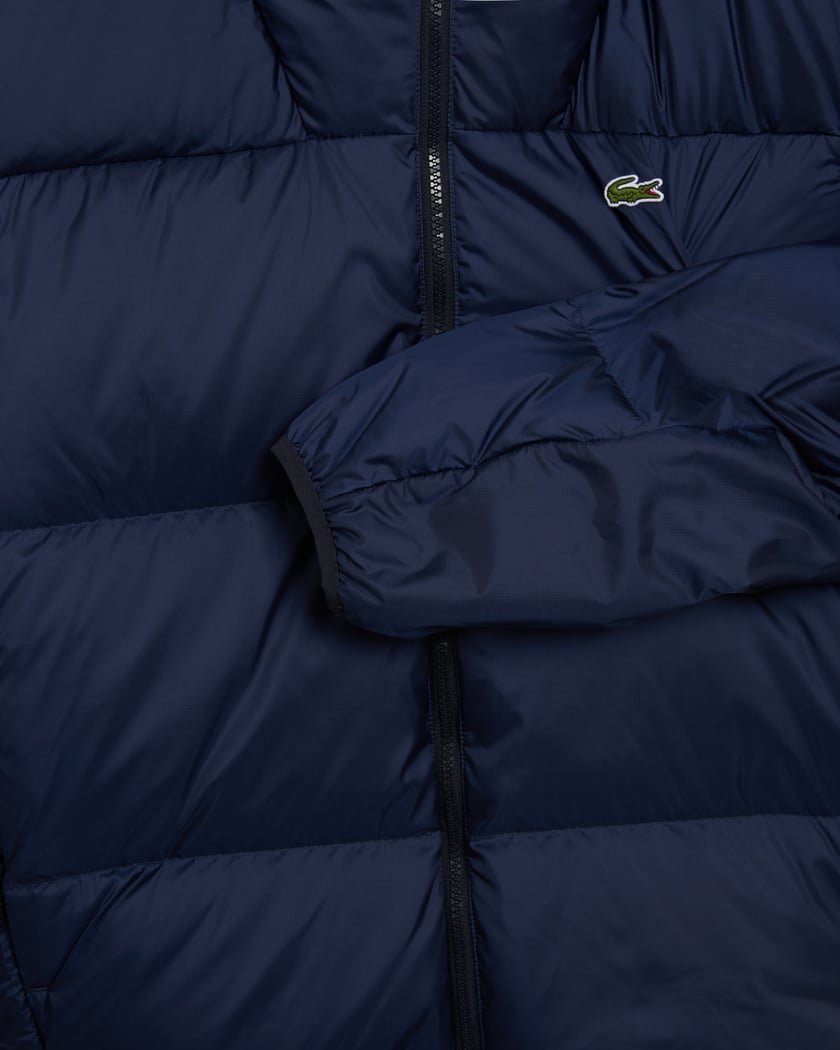 Short Water - Repellent Hooded Puffed Jacket - kleostreetwear