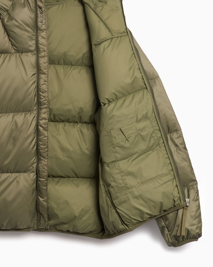 Short Water Repellent Hooded Puffed Jacket - kleostreetwear
