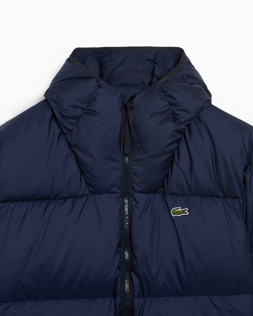 Short Water - Repellent Hooded Puffed Jacket - kleostreetwear