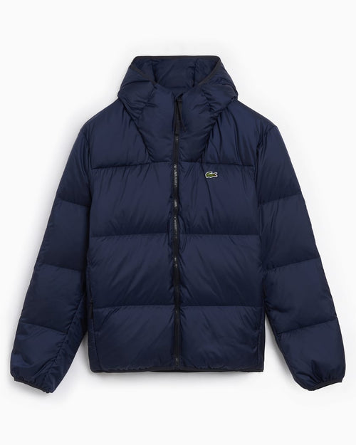 Short Water - Repellent Hooded Puffed Jacket - kleostreetwear