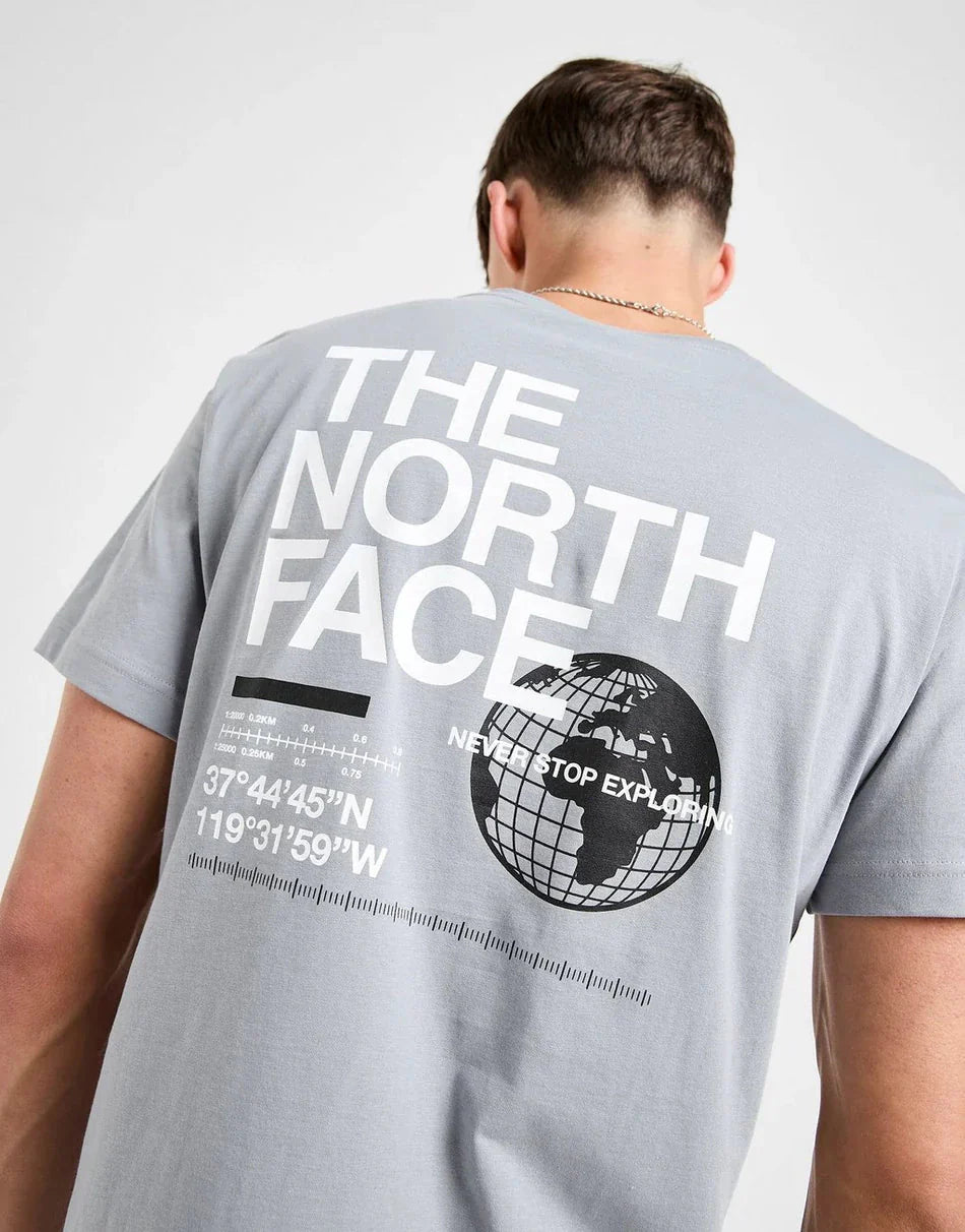 The North Face T-shirt Globe Grid - kleostreetwear