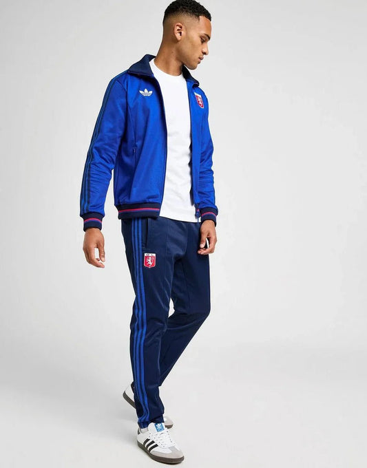 adidas Originals Olympique Lyon 75 Year Anniversary Track Pants - kleostreetwear