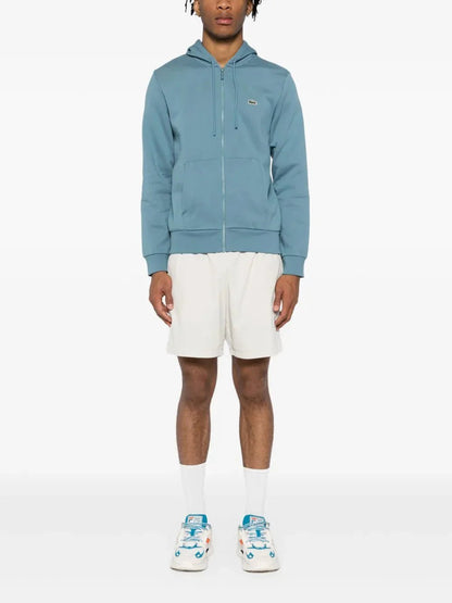 appliqué - logo zip - up hoodie - kleostreetwear