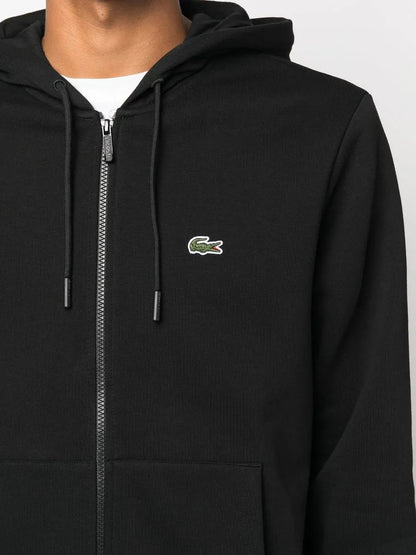 appliqué - logo zip - up hoodie - kleostreetwear