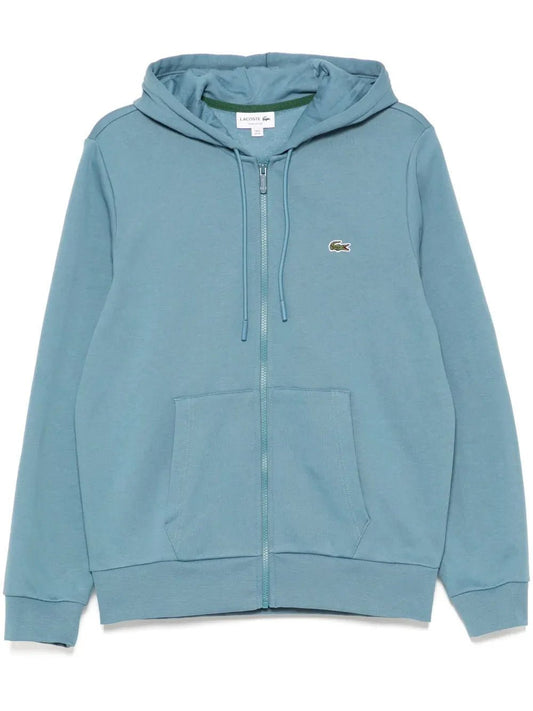 appliqué - logo zip - up hoodie - kleostreetwear