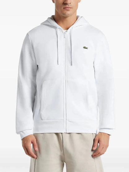 appliqué - logo zip - up hoodie - kleostreetwear