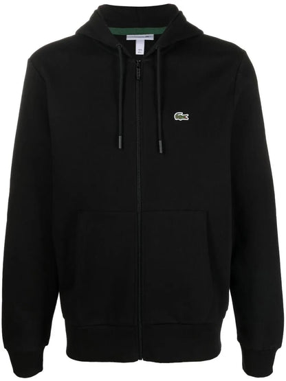 appliqué - logo zip - up hoodie - kleostreetwear