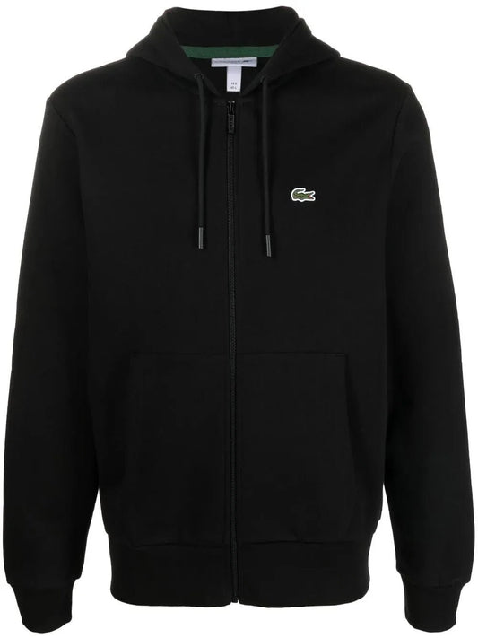 appliqué - logo zip - up hoodie - kleostreetwear