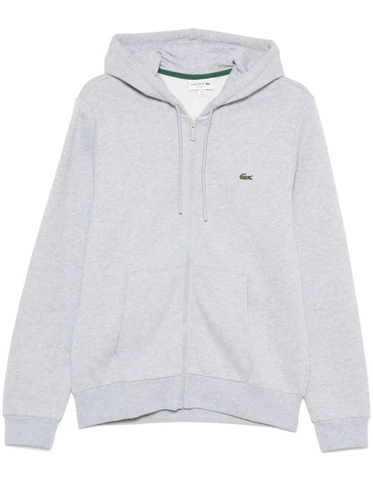 appliqué - logo zip - up hoodie - kleostreetwear