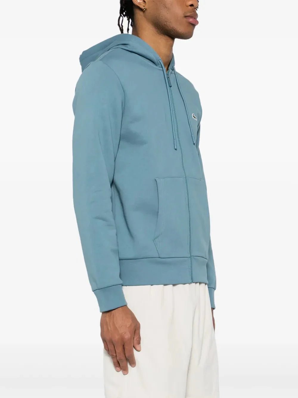 appliqué - logo zip - up hoodie - kleostreetwear
