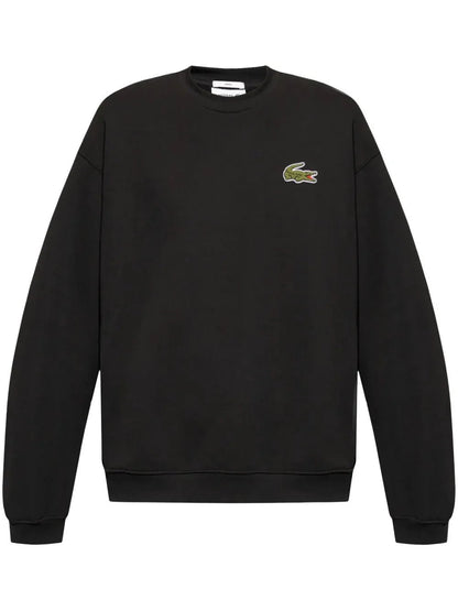 badge fleece sweatshirt - kleostreetwear