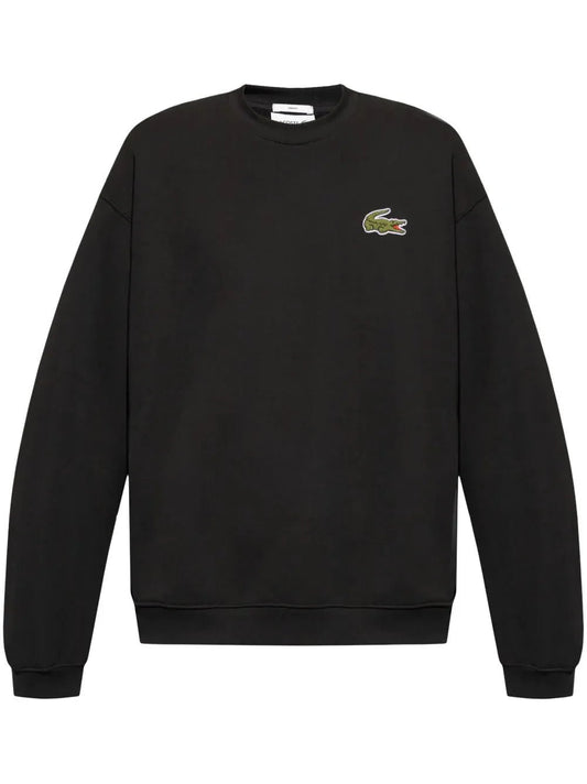 badge fleece sweatshirt - kleostreetwear