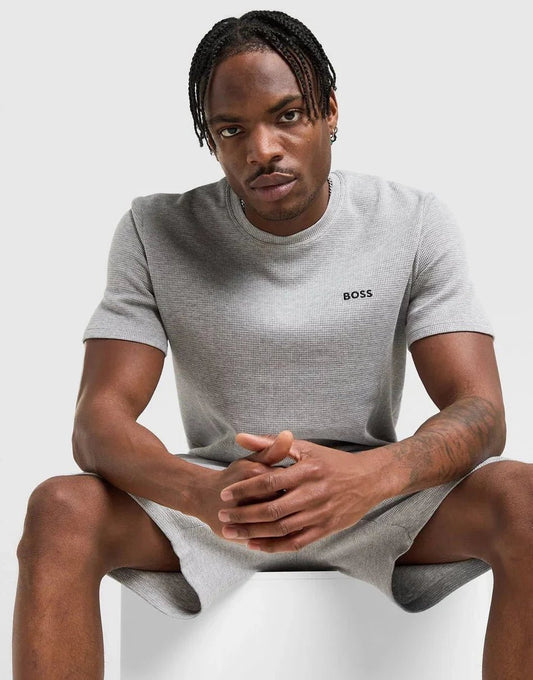 BOSS T-shirt Waffle Homme - kleostreetwear
