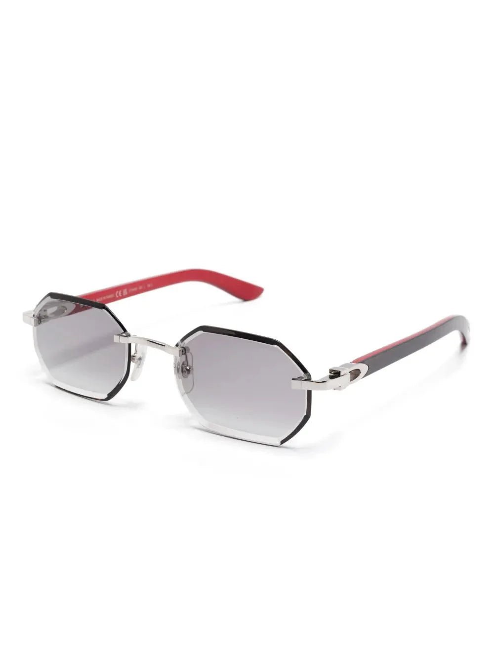 Cartier Eyewear lunettes de soleil à monture géométrique - kleostreetwear