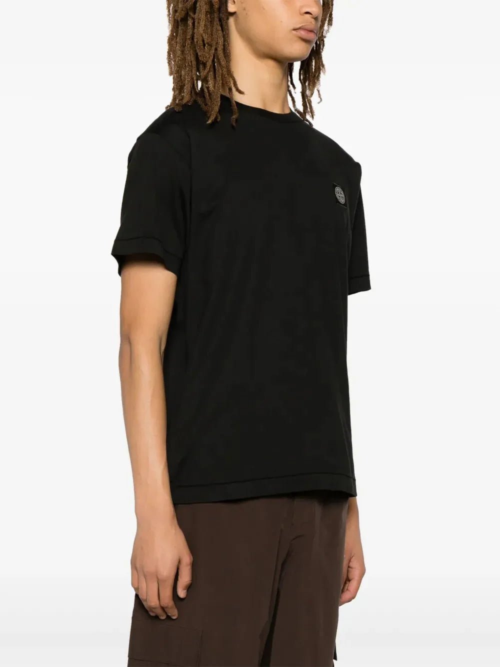 Compass - patch cotton T-shirt - kleostreetwear