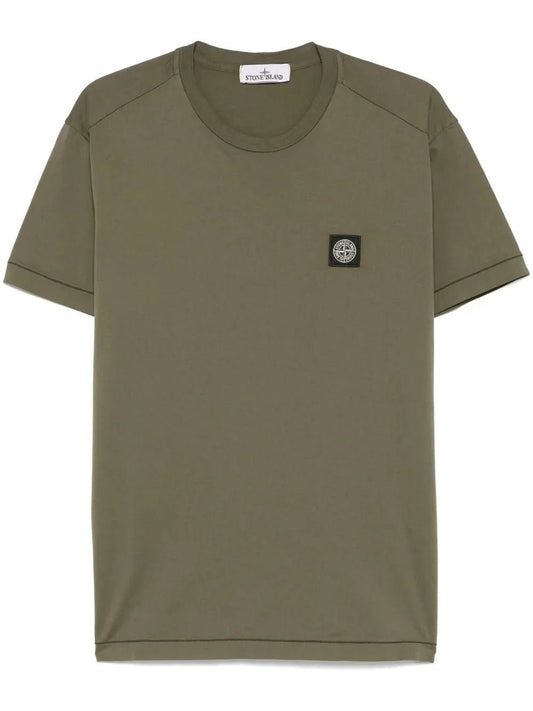 Compass - patch cotton T-shirt - kleostreetwear