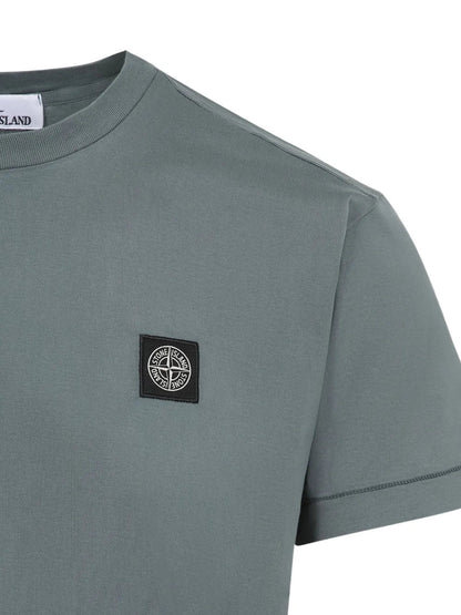 Compass - patch cotton T-shirt - kleostreetwear