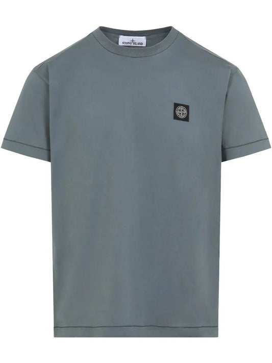 Compass - patch cotton T-shirt - kleostreetwear